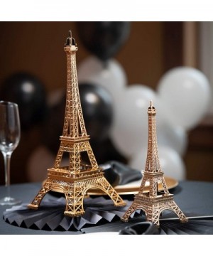 Stumps 10 inch Eiffel Tower Centerpiece Gold - Gold - CA18OILAGZT $6.48 Centerpieces
