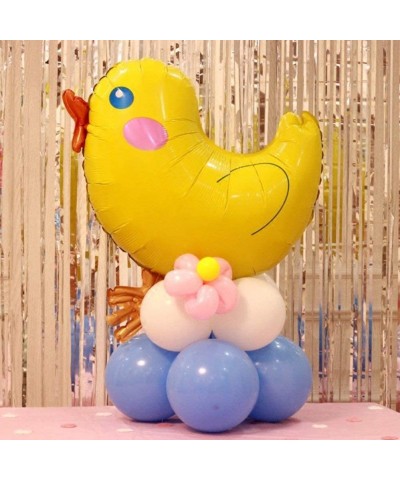 Chicken Mylar Foil Balloon-Easter Birthday Party Decorations-5Pcs - CS18ISN8RLU $6.86 Balloons