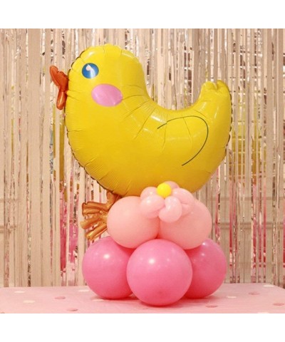 Chicken Mylar Foil Balloon-Easter Birthday Party Decorations-5Pcs - CS18ISN8RLU $6.86 Balloons