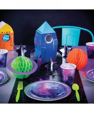 (12 Pieces) Galaxy Universe Stars Planets Space Ship Rocket Birthday Party Supplies Pop up Centerpiece Table Decorations (Plu...
