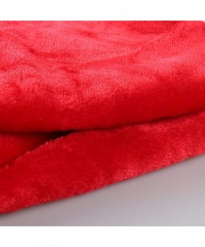 Christmas Tree Skirt- 48 inches Red and White Velvet Large Xmas Tree Mat - C0188DQCE5L $14.26 Tree Skirts