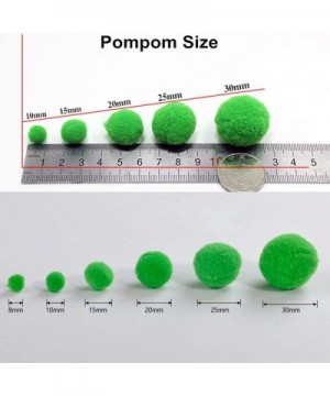 Sequins 8mm 10mm Pom Pom Soft Pompon Fluffy Plush Crafts DIY Pom Poms Ball Home Decor Sewing Supplies-37 Dark Pink-10mm 10G 1...
