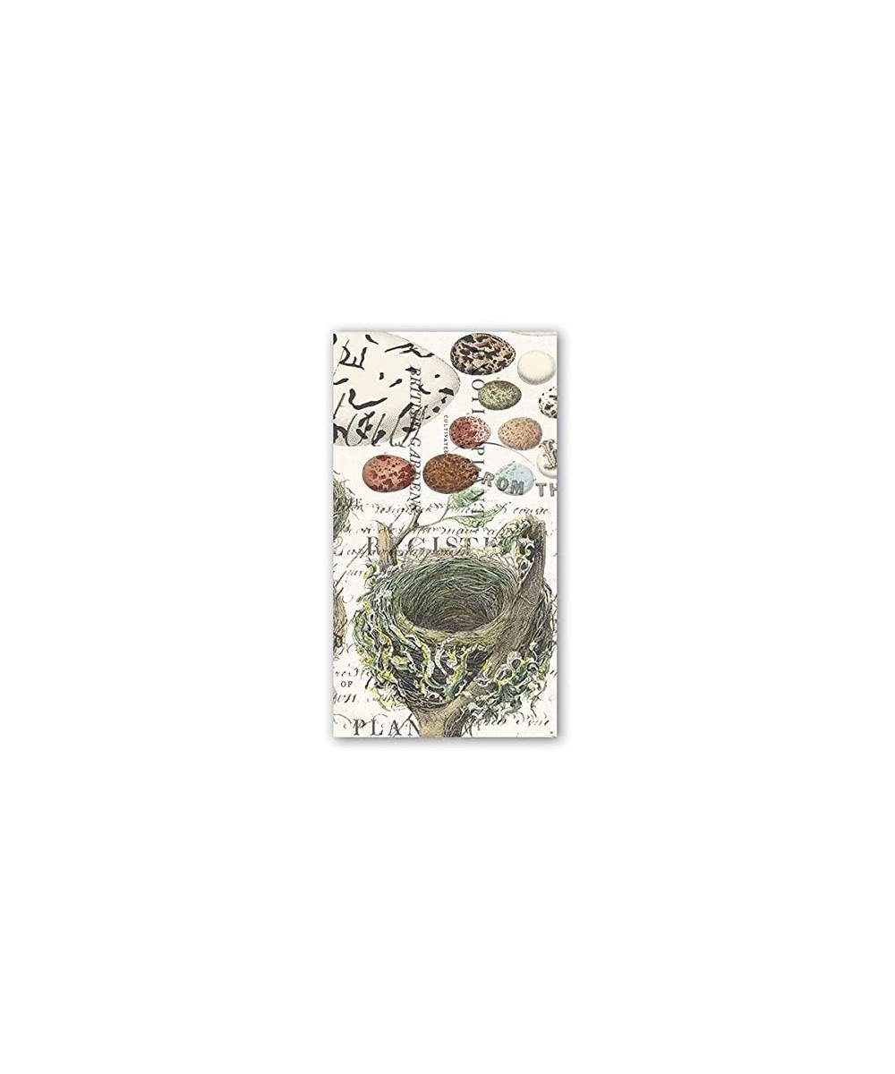 15 Count 3-Ply Paper Hostess Napkins- Nest & Eggs - Nest & Eggs - C912O4D5GDQ $8.16 Tableware