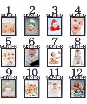 1st Birthday Baby Photo Banner Growth Record 1-12 Month Photo Prop Monthly Milestone Photograph Bunting Garland- First Birthd...