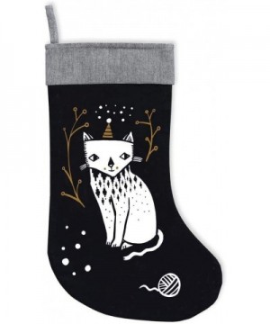 Kitty Love Stocking- Christmas Stocking - Kitty Love Stocking - C818QZO9983 $16.73 Stockings & Holders