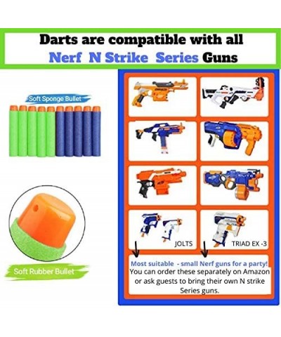 Compatible with Nerf Party supplies- Nerf Guns N - Strike Elite.12 Kids - Nerf War Birthday Party Favors for Boys & Girls. Da...
