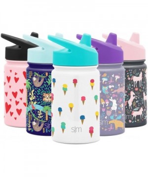 Kids Summit Sippy Cup Thermos 10oz - Stainless Steel Toddler Water Bottle Vacuum Insulated Girls and Boys Hydro Travel Cup Fl...