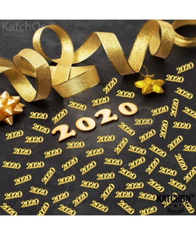 2020 Gold Confetti Pack of 1000- 1.5 Ounce - Graduation Table Decorations - Graduations Party Supplies 2020 - Gold Confetti f...