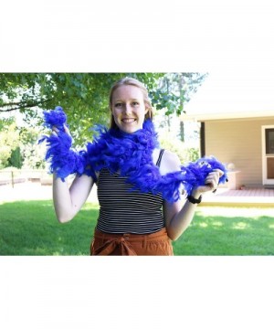 Colorful Rainbow Feather Boas - 6 Pack of 6 Feet Long Boas with Vibrant Colorful Feathers - Great for Costumes- Mardi Gras Ou...