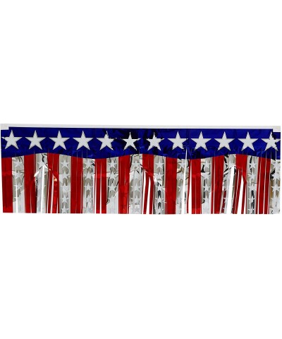 FR Metallic Stars & Stripes Fringe Banner Party Accessory (1 count) (1/Pkg) - CP111S5LVYR $5.29 Banners & Garlands