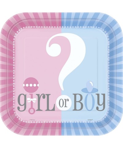 Gender Reveal Themed Baby Shower Napkins and Plates (Serves 32) - Serves 32 - CF186AESWCC $13.70 Party Packs