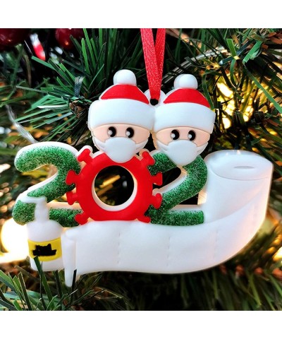 Christmas Ornaments 2020 Quarantine Survivor Family Personalized Xmas Party Decoration- Customized Christmas Tree Decorating ...