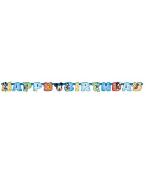 Mickey Roadster Jointed Party Banner Large- 1ct- Multicolor (59866) - CJ17X6E4X6L $5.03 Banners