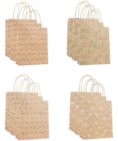 Bag Paper Bag Packaging Kraft Paper Bottom Tote Bag 12pcs- Christmas Ornaments Advent Calendar Pillow Covers Garland Tree Ski...