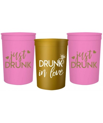 Drunk In Love and Just Drunk Bachelorette Party Cups- Set of 12 Cups- Perfect Bachelorette Party Decorations and Brides Maid ...