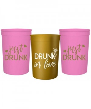 Drunk In Love and Just Drunk Bachelorette Party Cups- Set of 12 Cups- Perfect Bachelorette Party Decorations and Brides Maid ...