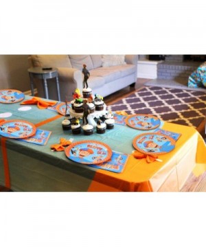 40pcs For Blippi Supplies 20 plates 20 napkins Birthday Theme Party - CI19CIAAMWC $8.45 Party Packs