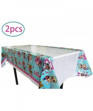 2pcs LOL Themed Birthday Party Decorations - Disposable LOL Plastic Tablecloth - 70.8 x 42.5"- Disposable Table Cover - LOL P...