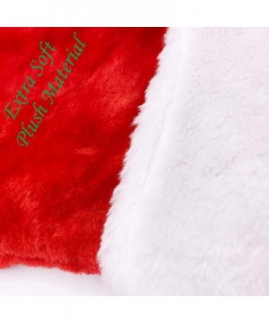 Personalized Custom Embroidered Christmas Stocking Xmas Holiday Hanging Decoration Stocking Extra Soft 16 inches - C818Z9XEL0...