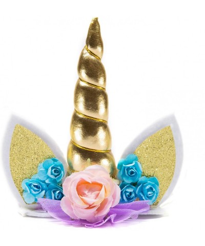 Unicorn Horn with Glitter and Headband with Hard Unicorn Horn in Spiral for Cosplay Pictures- Birthday Parties- Holiday Event...