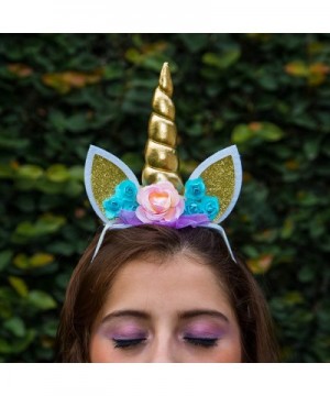 Unicorn Horn with Glitter and Headband with Hard Unicorn Horn in Spiral for Cosplay Pictures- Birthday Parties- Holiday Event...