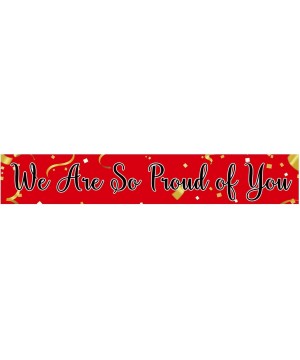 Large We Are So Proud of You Banner- Grad Party Hanging Banner Decoration- Graduation Photo Booth Backdrop- Class of 2020- Gr...