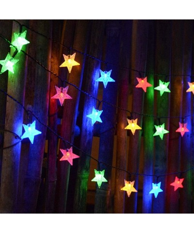 Solar String Lights-Multicolor Outdoor Christmas Lights- Waterproof Solar Powered Decorative Garden Lights for Patio Gazebo F...