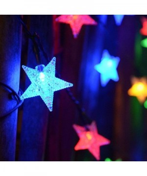 Solar String Lights-Multicolor Outdoor Christmas Lights- Waterproof Solar Powered Decorative Garden Lights for Patio Gazebo F...