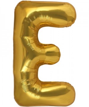 40 Inch Giant Gold Letter E Balloon Birthday Party Decorations Mylar Foil Big Alphabet Helium Balloon - Letter E - C718HKTH3W...