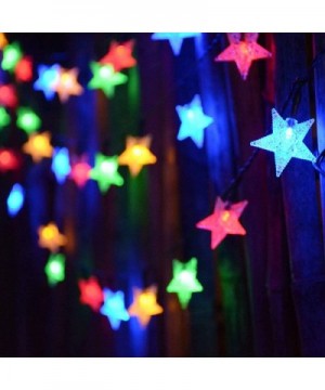 Solar String Lights-Multicolor Outdoor Christmas Lights- Waterproof Solar Powered Decorative Garden Lights for Patio Gazebo F...