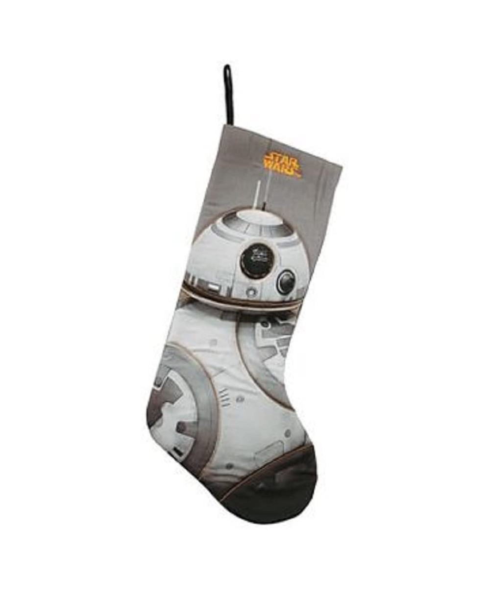 Star Wars BB-8 Robot Christmas Stocking - C912O8N46A8 $13.42 Stockings & Holders