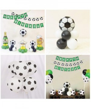 Soccer Party Supplies Soccer Happy Birthday Banners and 47 Pcs Soccer Theme Balloons for Kids- Boys- Soccer Fans Birthday Par...