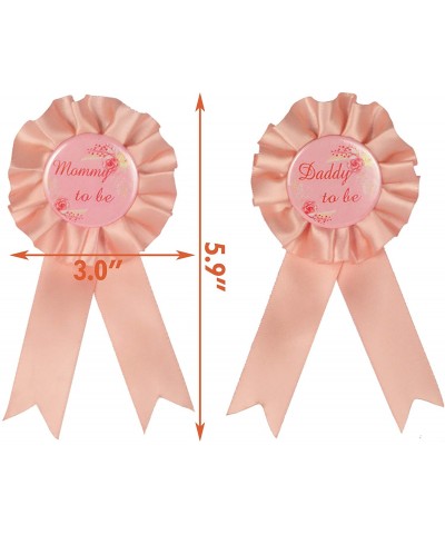 Baby in Bloom- Mother To Be Flower Crown Blush Peach- Baby in Bloom- Mom To Be Sash and Mommy to be Pin- Dad To Be Pin- Baby ...