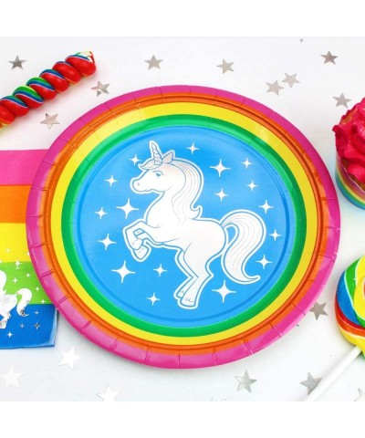 Rainbow Unicorn Party Supplies Decorations- (Standard) Birthday Party Pack Includes a 66 Piece Set (Unicorn Birthday Decorati...