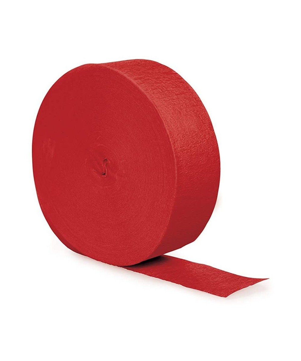 Touch of Color Crepe Paper Streamer Roll- 500-Feet- Classic Red - 0 - Classic Red - C4110Q4V5D3 $6.93 Streamers