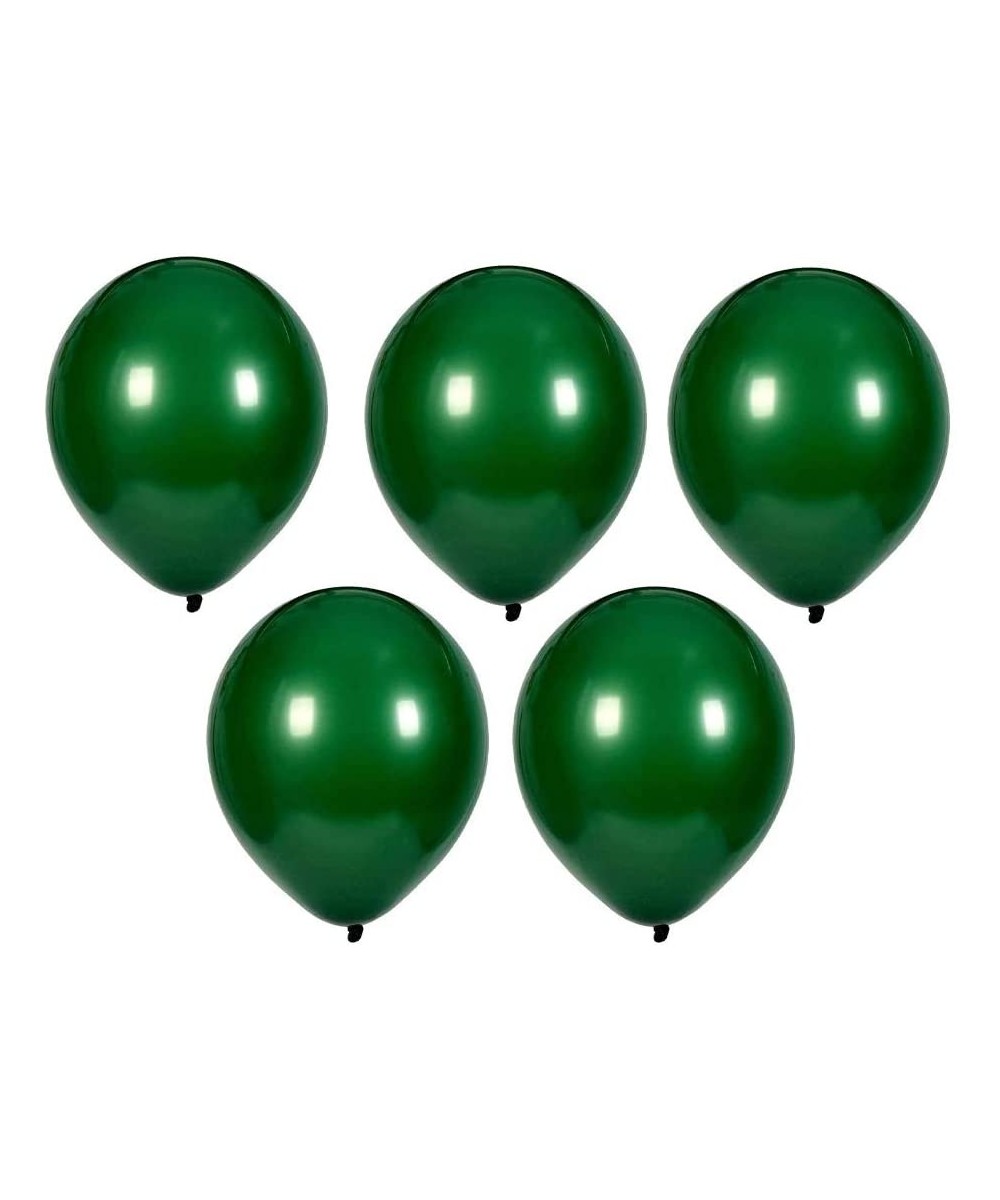 5 inch Dark Green Balloons Quality Latex Balloons Helium Balloons Party Decorations Supplies Pack of 120 - Dark Green - CQ190...