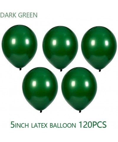 5 inch Dark Green Balloons Quality Latex Balloons Helium Balloons Party Decorations Supplies Pack of 120 - Dark Green - CQ190...