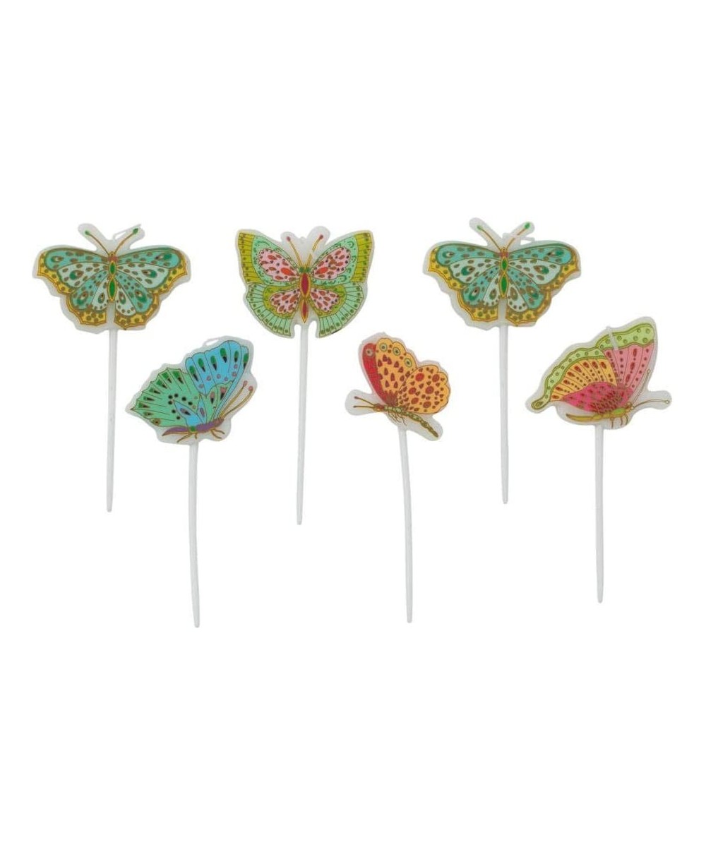 Parvaneh's Butterflies Die-Cut Party & Birthday Candles- 12 Candles - CI18WG0L09Z $10.29 Cake Decorating Supplies