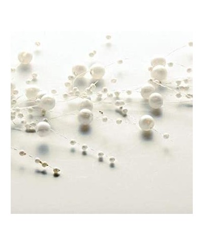 Bead Garland in Pearl White - 5' Long - Moonstone - CH11NQVVDLH $5.66 Banners & Garlands