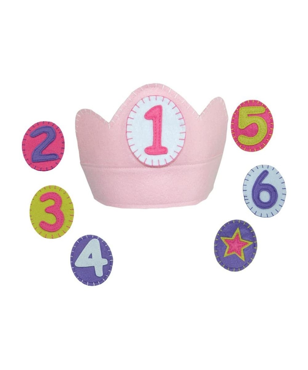 Pink Yearly Katherine Birthday Crown - CP11L2L3SUH $19.27 Party Hats