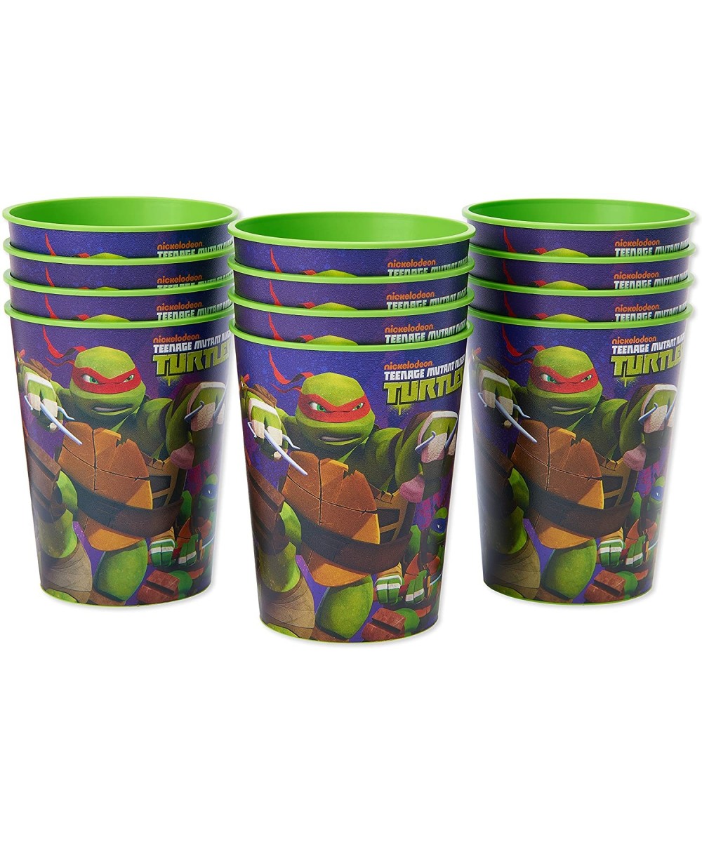 Teenage Mutant Ninja Turtles (TMNT) Plastic Cups for Kids (12-Count) - C9185D0QLKM $14.26 Party Tableware