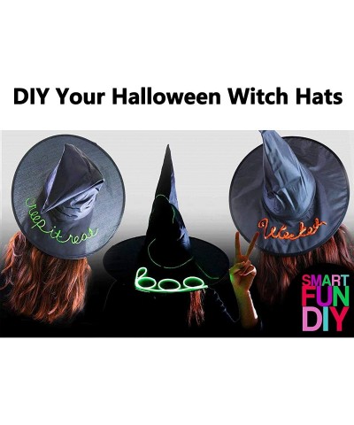 Halloween Black Witch Hats Witch Costume Accessories for Halloween Party Decoration and Carnivals Hats Black- 8 pcss - CC18XO...