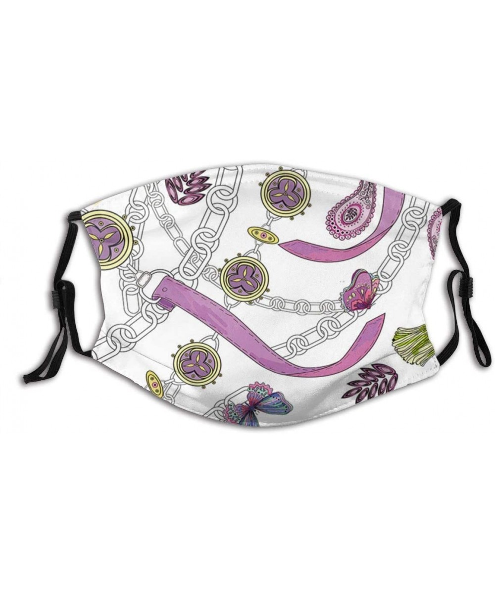 Reusable Floral Paisley Style Mouth Dust Wind Cover Protector Neck Gaiter Balaclava Head Scarf Bandana - Floral Paisley Face ...