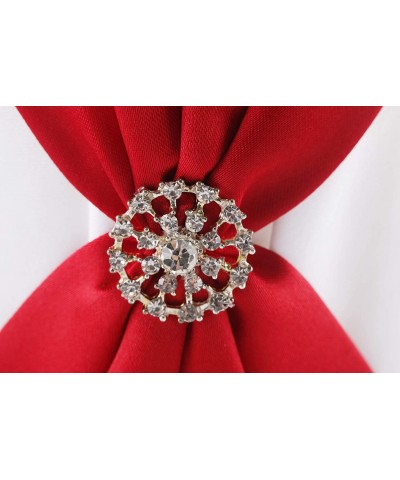 Satin and Artificial Crystal Jewelry to Decorate The Wedding Flower Girl Basket (Red) - Red - CB18Z22L35U $9.54 Ceremony Supp...