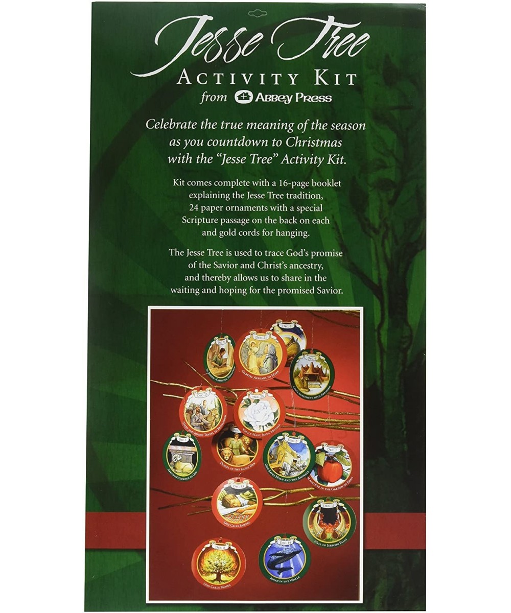 Jesse Tree Activity Kit - CE11DBAL9E3 $18.03 Ornaments