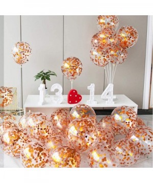 Party Balloons 12inch 50 Pcs Latex Confetti Balloons Birthday Balloons Party Decoration Wedding Baby Shower Christmas Party-C...