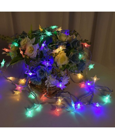 50 LED Star String Lights Battery Operated Waterproof Twinkle Fairy Lights with 8 Modes for Indoor Outdoor- Home- Garden- Par...