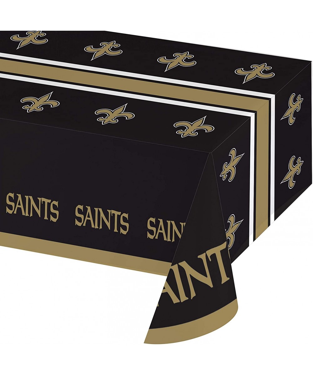 New Orleans Saints Plastic Tablecloths- 3 ct - C918NKIEMX6 $15.35 Tablecovers