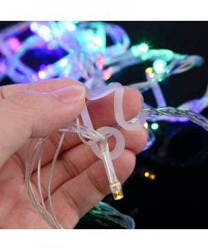 180 Pieces Christmas Light Clips Plastic Gutter Hang Hooks for Xmas Decoration Outside Lights - CT190WYHYQE $10.46 Outdoor Li...