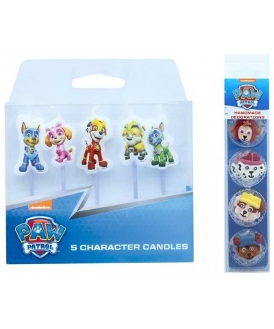 Paw Patrol Nickelodeon Candles Sugar Decorations Piping Cake Baking Kids - CY196HEREUH $6.91 Birthday Candles